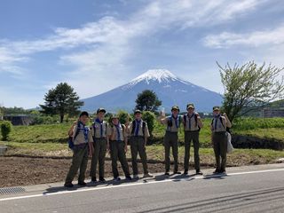 １６富士山駅までハイク.JPG